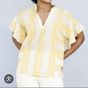 Matilda Jane Summer Picnic Top, Size L, Excellent Preowned Condition